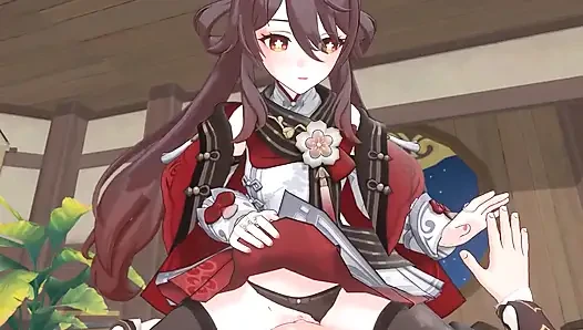 Genshin Impact - besuchen Sie Hu Taos Zuhause für eine wilde Nacht mit leidenschaftlichem sex - Hentai-Animation 3D
