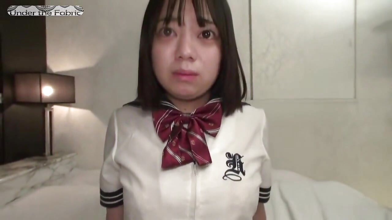 G-cup Lookalike Beauty - Uniform Hotel Date Turns Intimate
