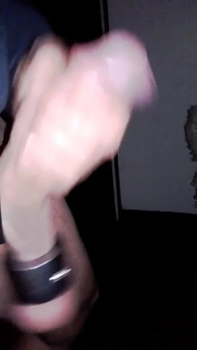 Ballstretcher masturbation