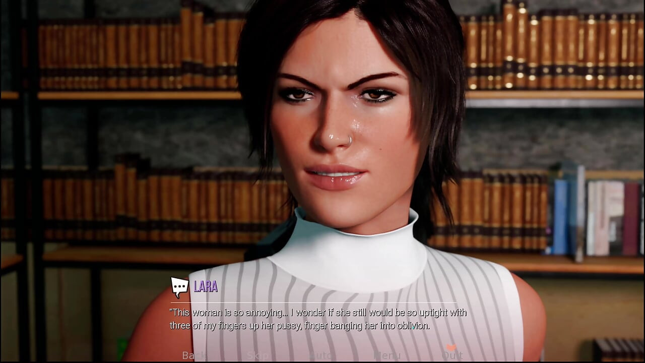 クロフトの冒険2 - シャワーで自分と遊ぶ