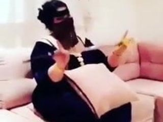 Niqab bbw tan caliente