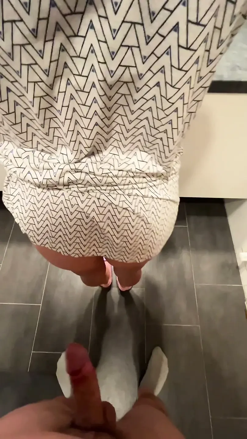 Fucking in the bathroom wife wants it from behind