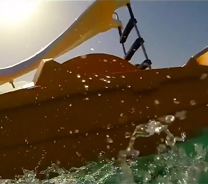 Bulging Bikini Fighting for Its Life While I Get Pounded by the Waves