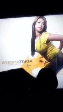 Sperma-Hommage an Ayesha Takia