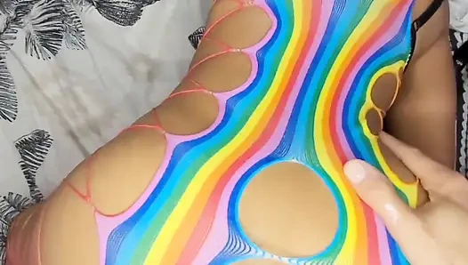 Bu sevimli Asyalı sürtük için ilk anal.