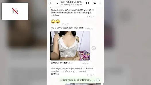 Obrolan hot sama teman pacarku yang berujung happy final