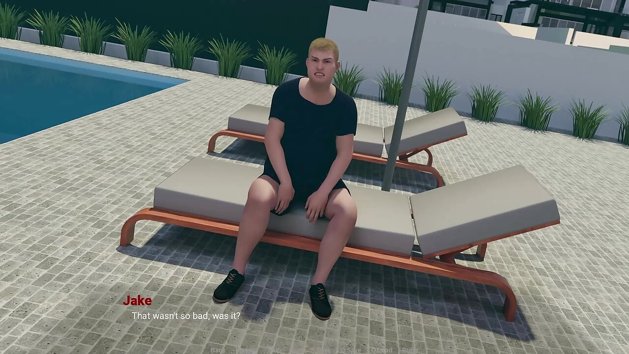 義理の息子がタトゥー熟女に寝取られる - アウェイ・フロム・ホーム #27 - アニメーションポルノゲーム