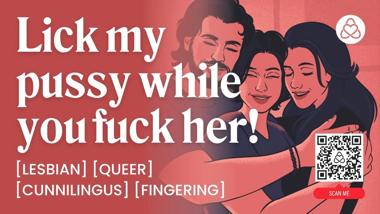 ASMR ljudporr: första gången bisexuell FFM trekant med vänner, fitta slickar &avsugning - Erotisk ljudhistoria