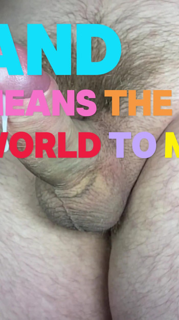 Iconic moment from "Monstercock voyeur cumshot"
