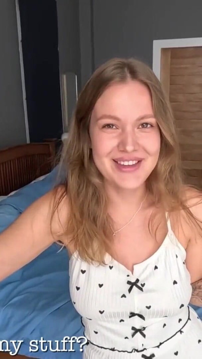 Blonde Beauty ImMayBee Punishes Snooper with Sex  & Cum on Butt | Clip 1