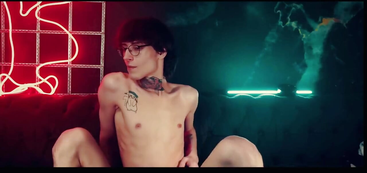 Naked Guy Spanking His Ass