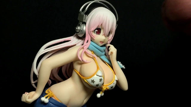 Super Sonico Winter Ver. Bukkake