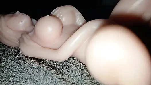 Love doll fantasy bakış açısı - gerçekçi silikon bebek