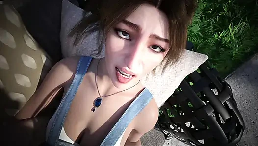 Mike Sucking Stepmom Boobs And Rubbing Her Pussy Near Pool
