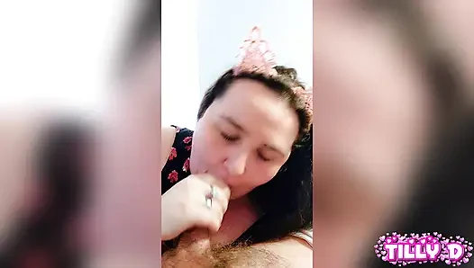 Kitty Wants Her Milk "Blowjob And Cumshot"