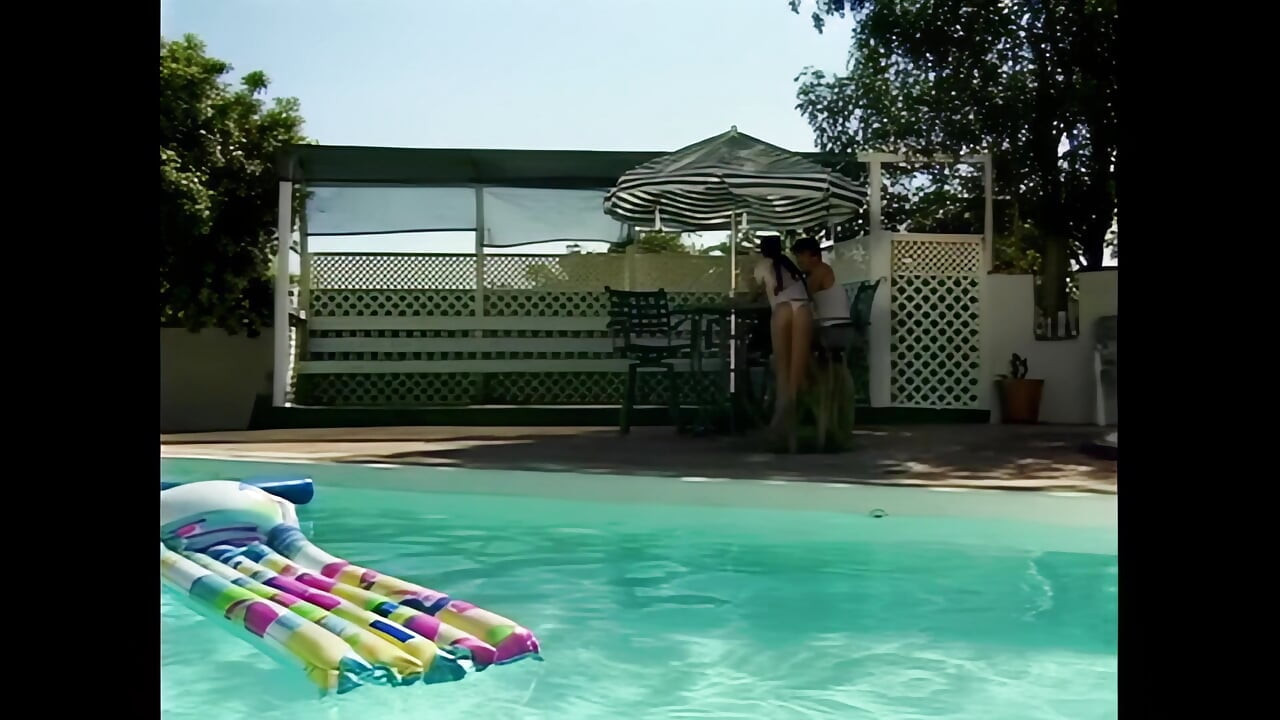 Lee Ann: a Young Sex Goddess with a Perfect Body Fucked Hard by the Pool