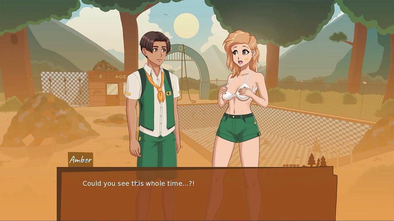 Camp Mourning Wood - ตอนที่ 13 - บราเซ็กซี่โดย Loveskysanhentai