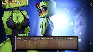 Minecraft Horny Craft - Part 6 - A Really Hot Creeper Babe By LoveSkySan69