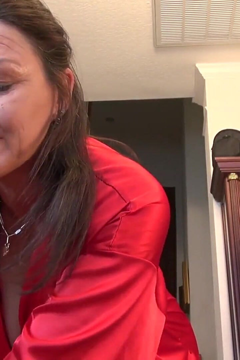 AuntJudys - Your Hairy Mature Stepaunt Joana gives you a massage (POV)
