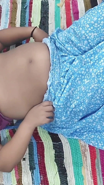 My Neighbour's Wife First Time Fucking Missionary and Doggystyle Cum on Pussy Hindi Talk
