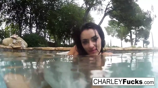 Charley Chase shows of her amazing tits
