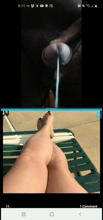 Draining my cock on latina feet