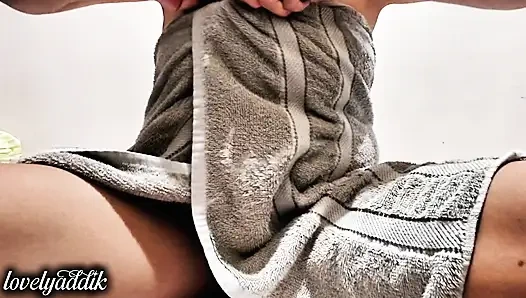 Step sister new shower came from toilet