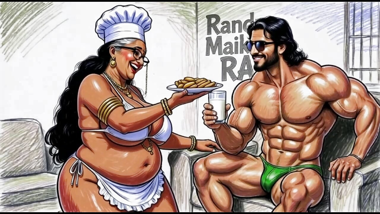 My New Maid Feeding Me And Entertaining Me