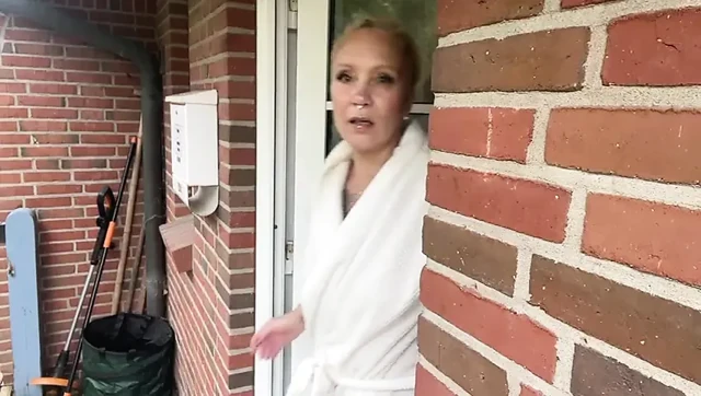 German MILF Riding Her Dildo Toy Boy