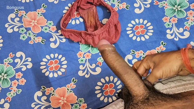 Teen boy Masturbates on Dirty Panty of Stepsister Dirty worn Panty
