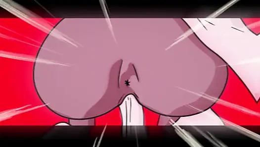 Межрасовые гетеро аниме-сцены секса, часть 5 - 2D анимация