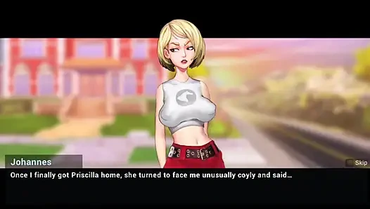 Taffy Tales #27 - Sara Johannes'e sakso çekti... Priscilla ve Johannes sinemaya gitti... Johannes Gerda'yı sikiyor.