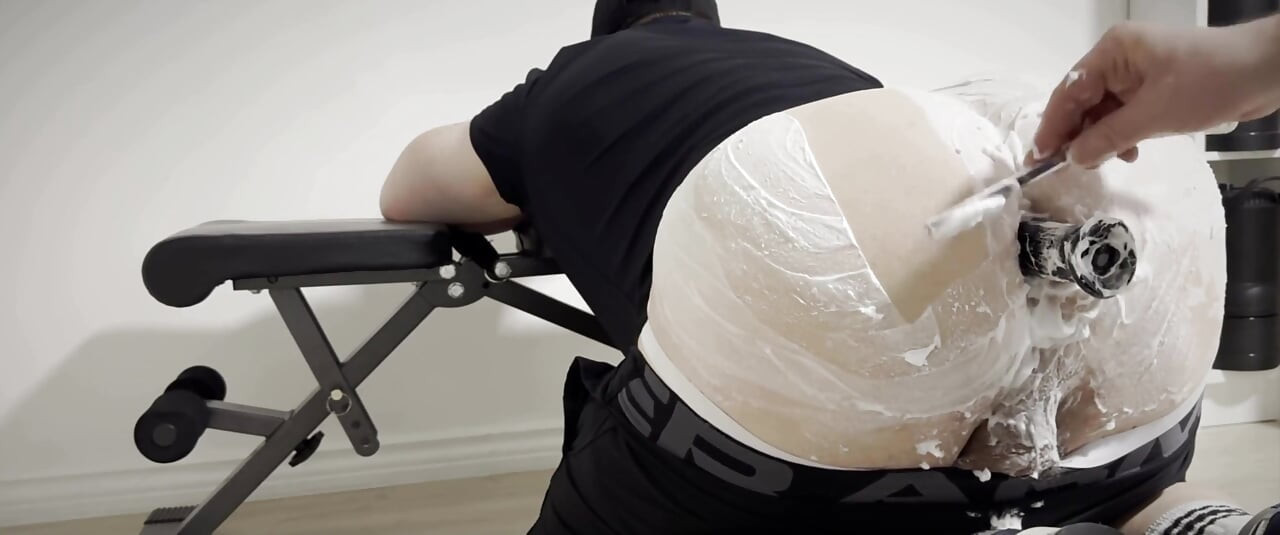 The Barber Shaves My Big Ass