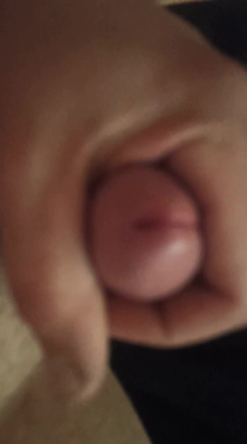 My cum close-up