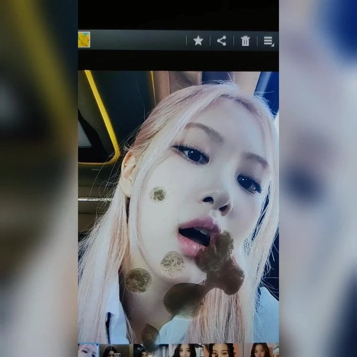 Blackpink rose cum tributo