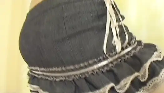 Obedient Brunette Bitch Eats Cum After Hardcore Fuck