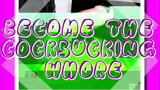 AUDIO ONLY - Become the cock-sucking whore