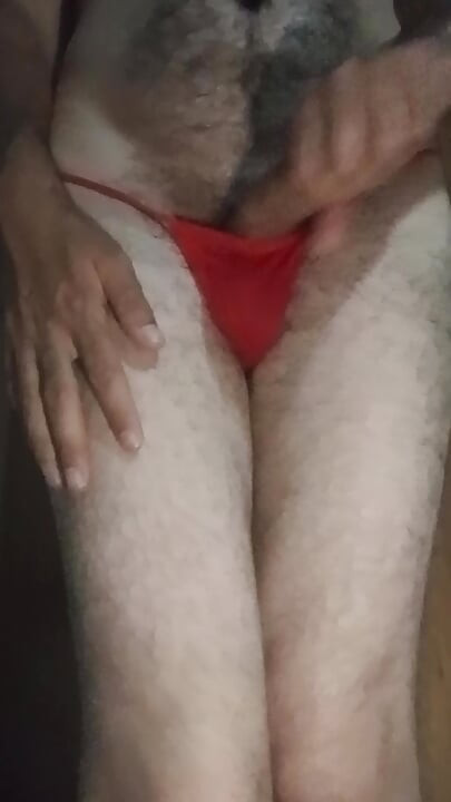 My cock is red love