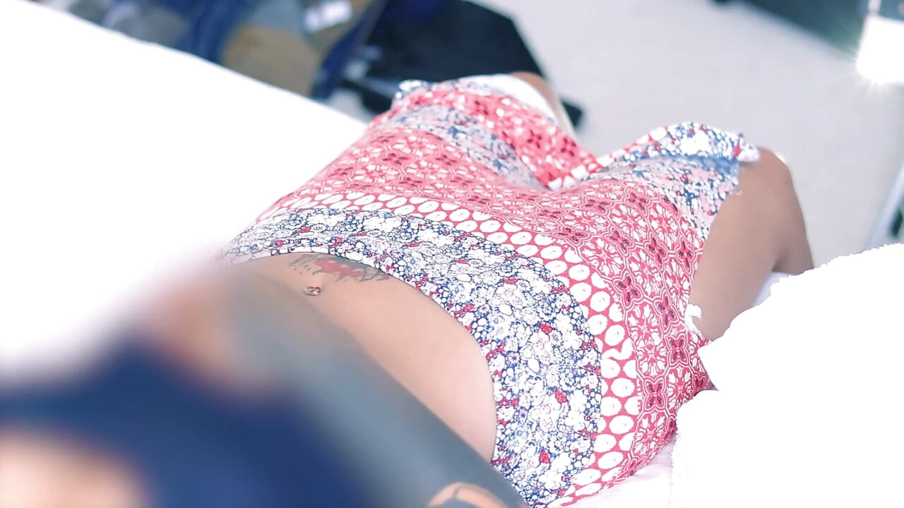 Tattoed Sexy Babe Schoolgirl Fucked in Missionary After Class