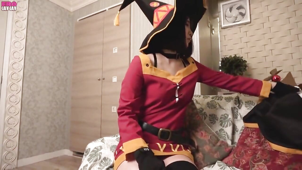 Japońskie Anime Cosplay Megumin -