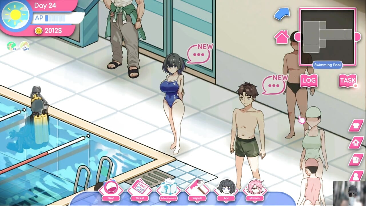 EP-4 "LIFEGUARD HOLIC GAMEPLAY! NTR! JOGO HENTAI! O namorado apanhou-me a foder com a namorada dele em casa dele."