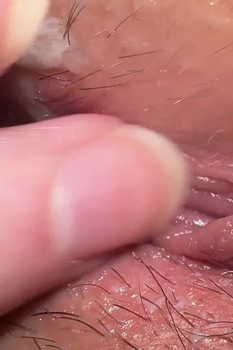 Girl Sat on Camera - My Wettest with Discharge During Ovulation