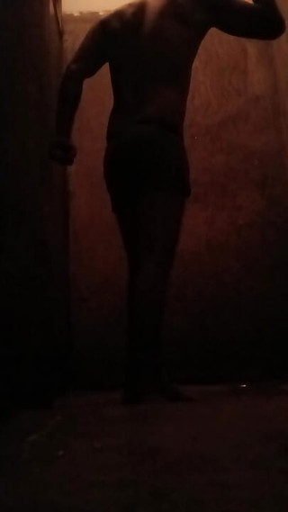 Sexy boy body pose