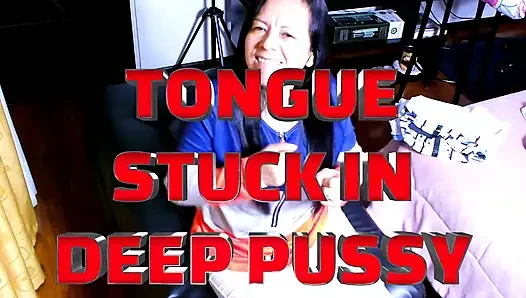 Tongue Stuck in Deep Pussy with Garabas and Olga