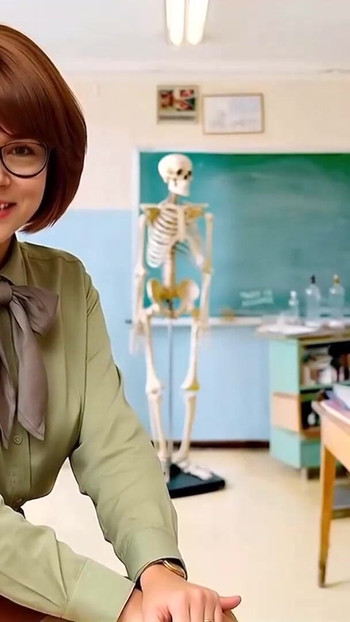 TORCELINI. Okul. Biyoloji dersi 7. Öğretmen Wixter. SFW | Klip 1