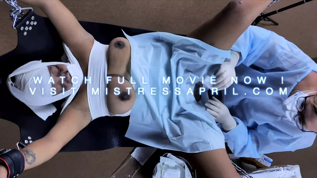 Dominatrix Mistress April - Surgical Pussy closing and sewing