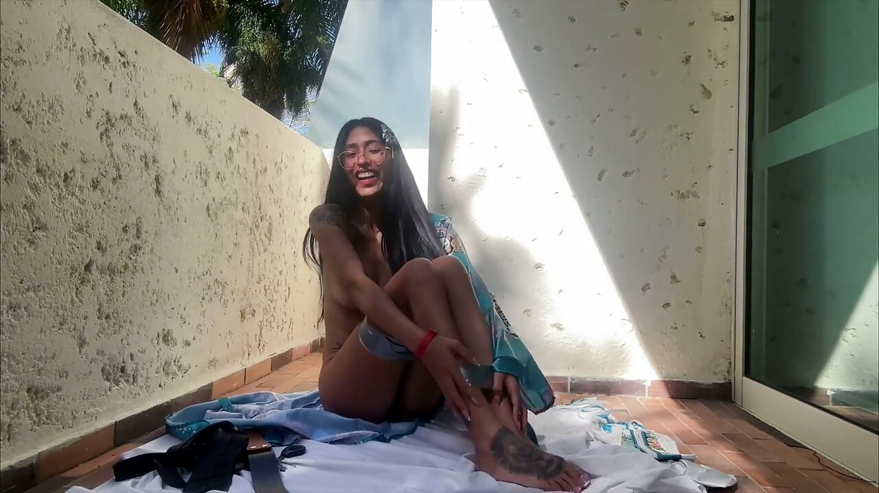 Ancient Asian Self Bondage 4K Giselle Amore Solo Ritual Fantasy!