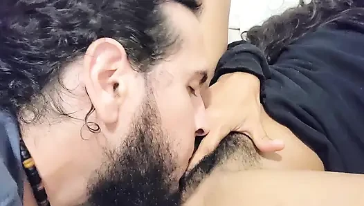 I fuck my horny stepsister Wild Hope and penetrate her in all positions until she fills her beautiful face with milk