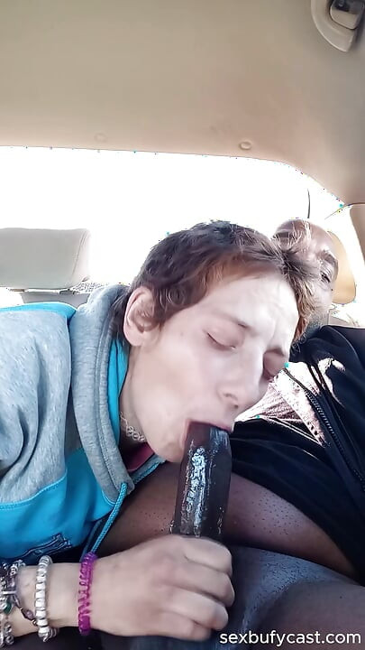 Dirty street whore is drinking my cum for breakfast. MILF