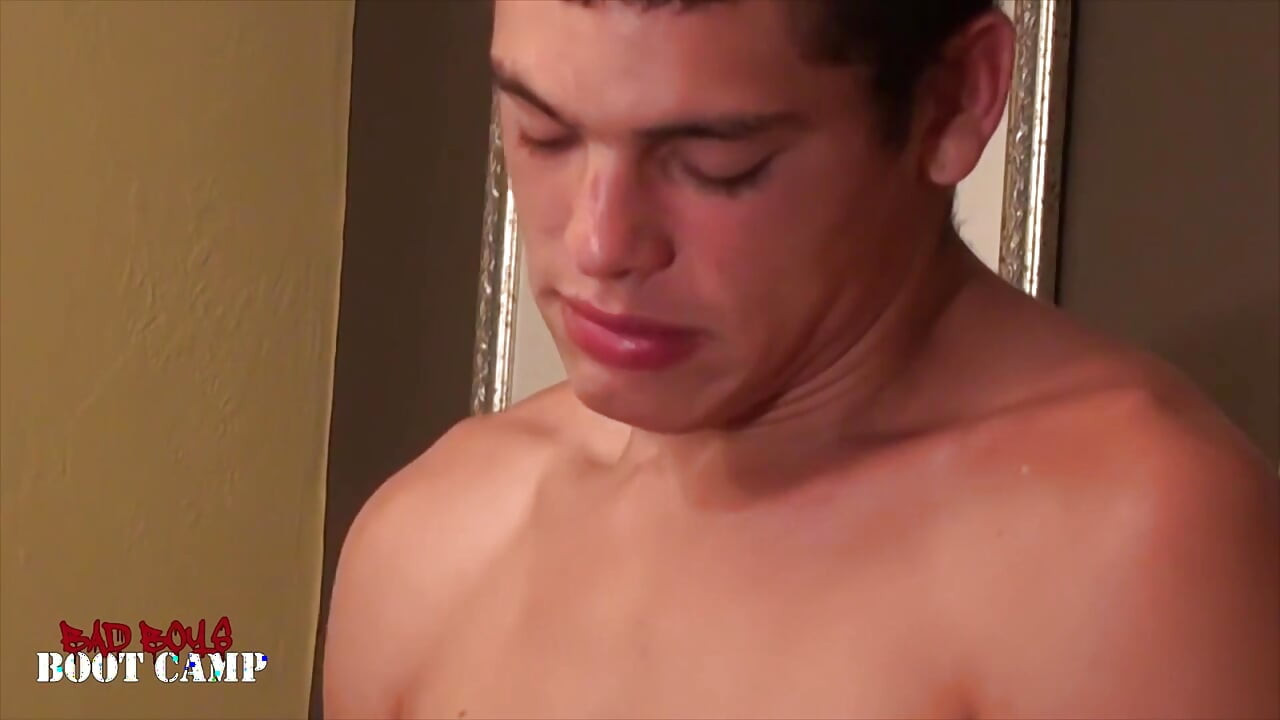 BadBoysBootCamp: Blaze Maxwell Jerks Off And Splashes Cum After Giving JR Hard Anal